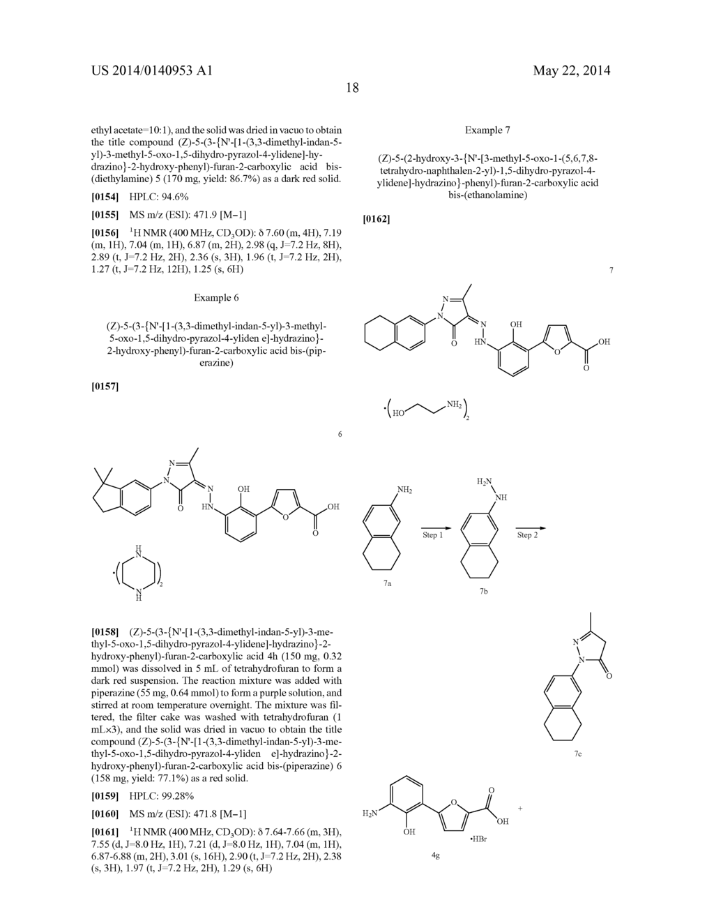 SALTS OF BICYCLO-SUBSTITUTED PYRAZOLON AZO DERIVATIVES, PREPARATION METHOD     AND USE THEREOF - diagram, schematic, and image 19