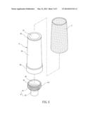 BATTERY FASTENING DEVICE FOR A SEAT TUBE OF A BICYCLE diagram and image