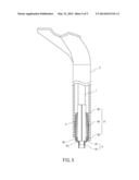 BATTERY FASTENING DEVICE FOR A SEAT TUBE OF A BICYCLE diagram and image