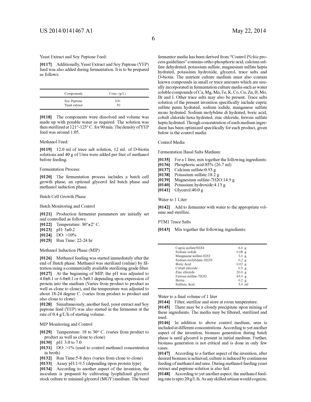 Fermentation Medias and Processes Thereof - diagram, schematic, and image 34