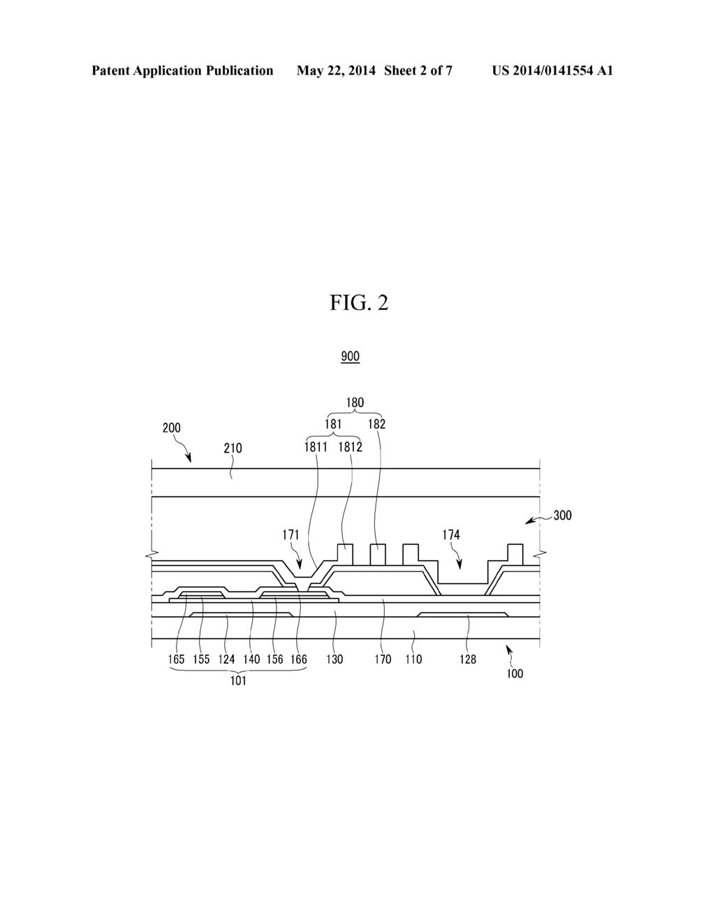 DISPLAY DEVICE AND METHOD OF MANUFACTURING THE SAME - diagram, schematic, and image 03