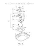 ELECTRONIC CARD CONNECTOR AND ELECTRONIC DEVICE USING THE SAME diagram and image