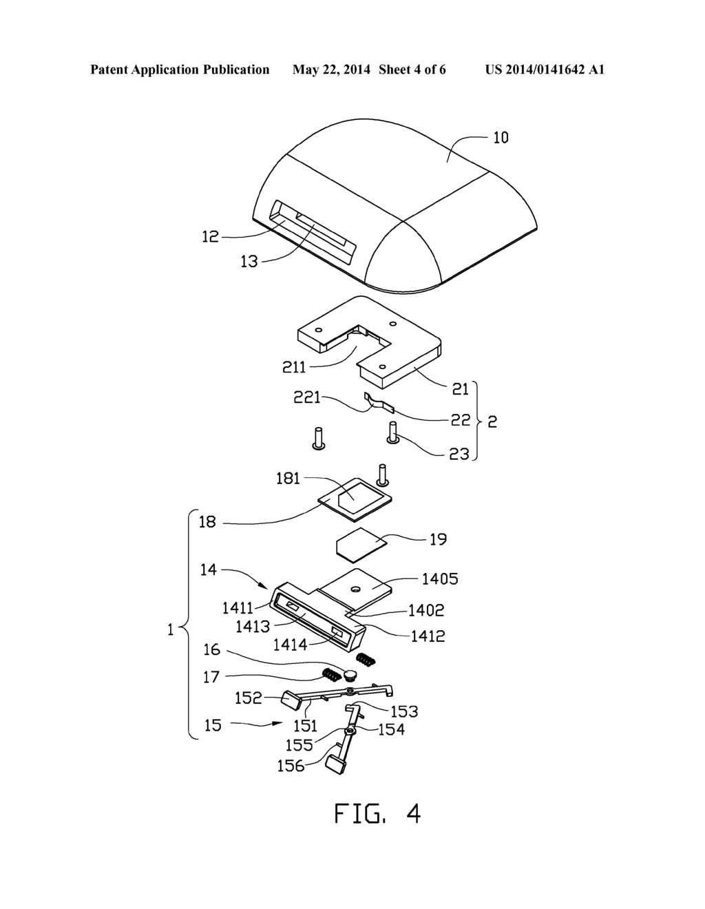 ELECTRONIC CARD CONNECTOR AND ELECTRONIC DEVICE USING THE SAME - diagram, schematic, and image 05