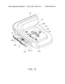 ELECTRONIC CARD CONNECTOR AND ELECTRONIC DEVICE USING THE SAME diagram and image