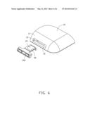 ELECTRONIC CARD CONNECTOR AND ELECTRONIC DEVICE USING THE SAME diagram and image