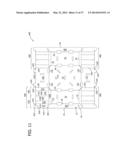 MACHINE AND METHOD FOR FORMING REINFORCED POLYGONAL CONTAINERS FROM BLANKS diagram and image