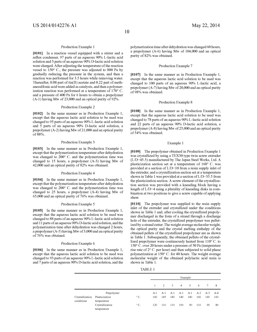 POLYLACTIC ACID RESIN AND METHOD FOR PRODUCING SAME - diagram, schematic, and image 11