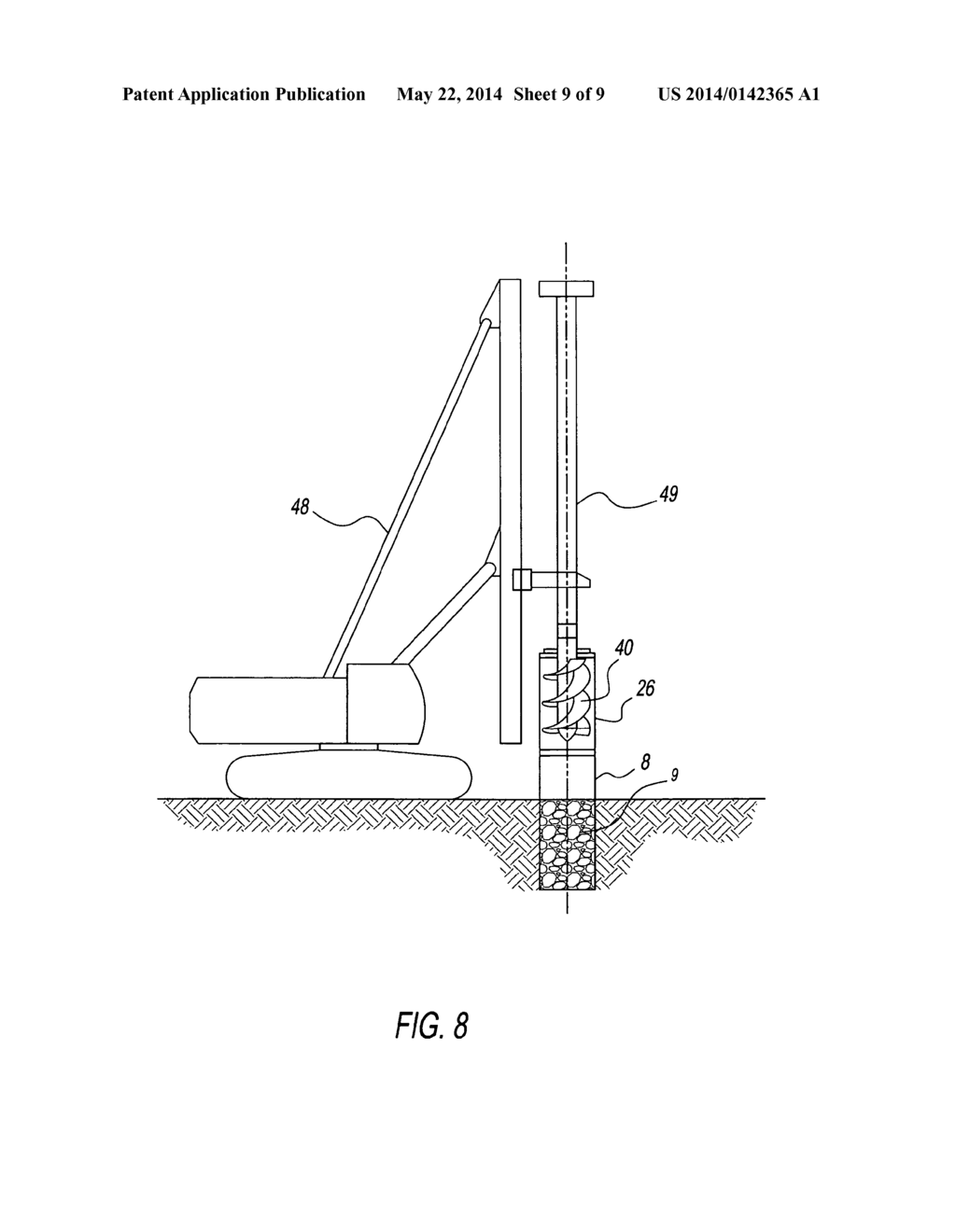 Method and apparatus for identification, stabilization and safe removal of     radioactive waste and non hazardous waste contained in buried objects - diagram, schematic, and image 10