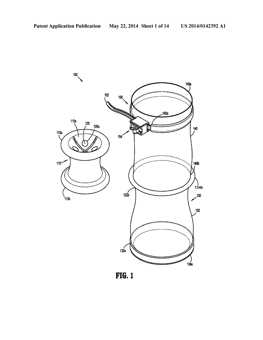 SURGICAL ACCESS ASSEMBLY WITH SLEEVE AND ADJUSTABLE FASTENER - diagram, schematic, and image 02