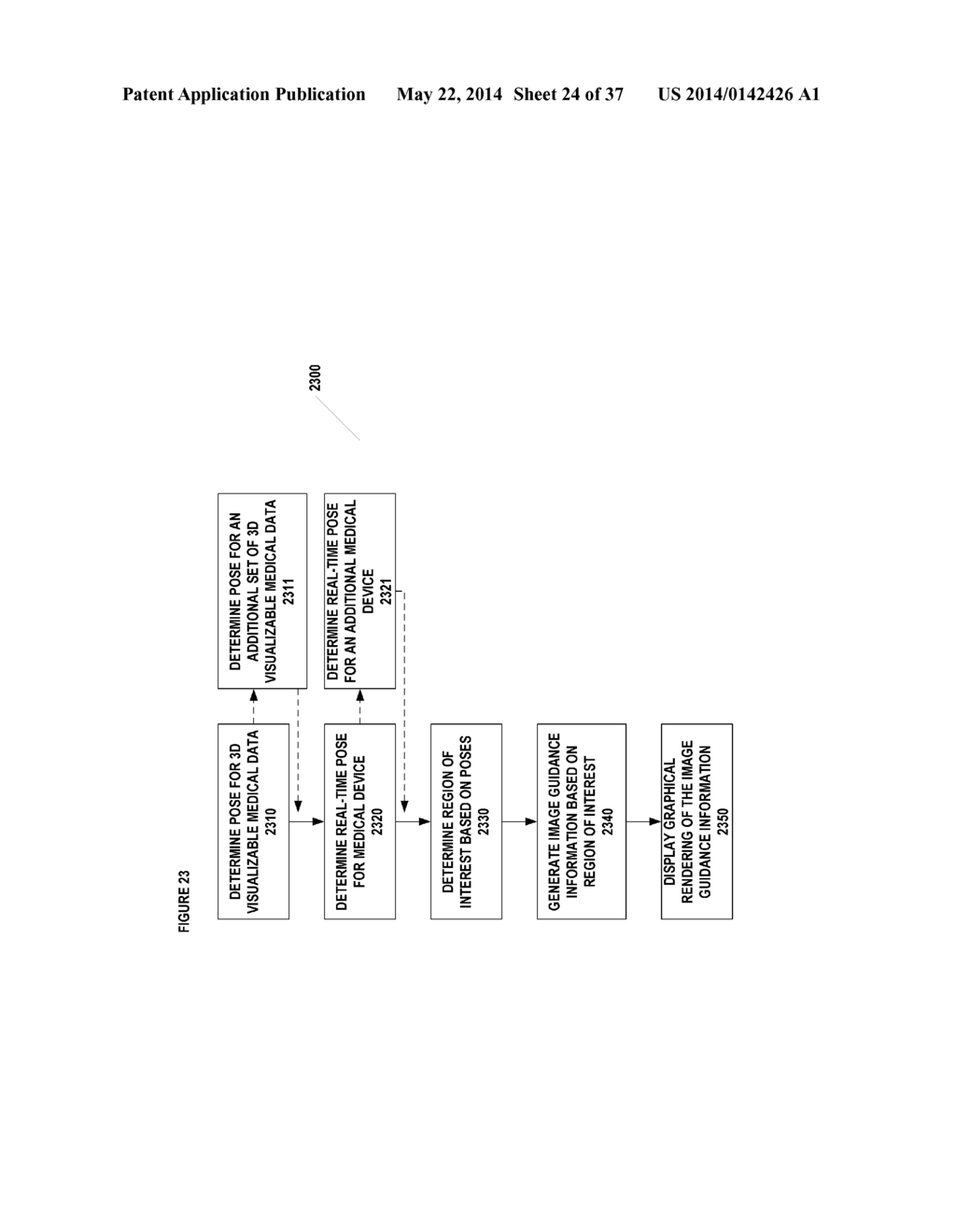 SYSTEMS, METHODS, APPARATUSES, AND COMPUTER-READABLE MEDIA FOR IMAGE     MANAGEMENT IN IMAGE-GUIDED MEDICAL PROCEDURES - diagram, schematic, and image 25