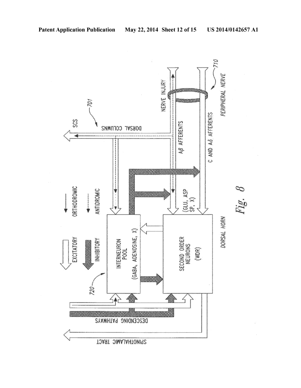 SELECTIVE HIGH FREQUENCY SPINAL CORD MODULATION FOR INHIBITING PAIN WITH     REDUCED SIDE EFFECTS, AND ASSOCIATED SYSTEMS AND METHODS - diagram, schematic, and image 13