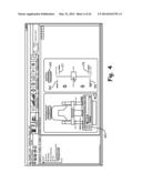 Testing machine with graphical user interface with situational awareness diagram and image