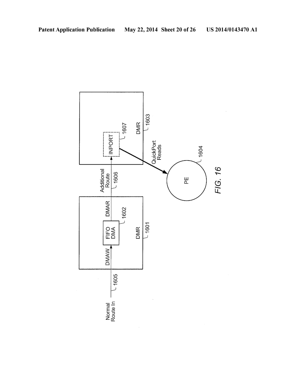 Processing System With Interspersed Processors DMA-FIFO - diagram, schematic, and image 21