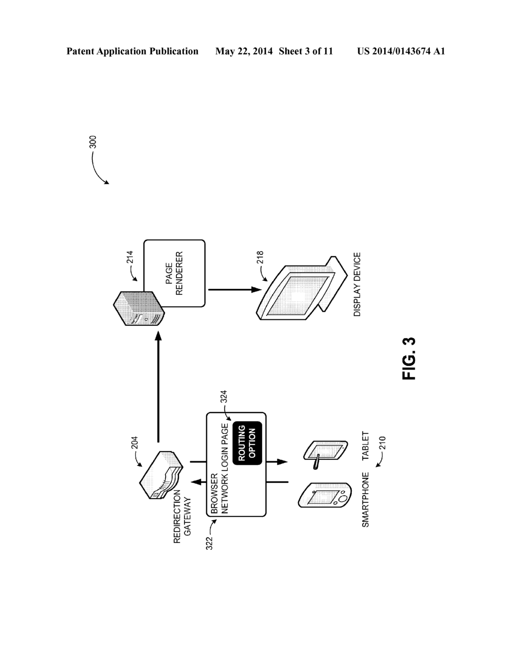 ROUTING WEB RENDERING TO SECONDARY DISPLAY AT GATEWAY - diagram, schematic, and image 04