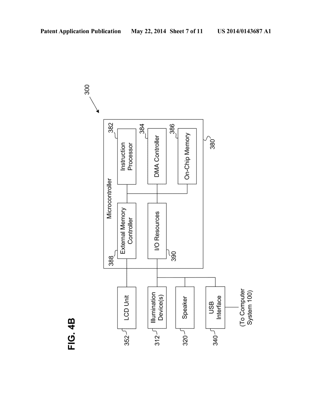 Computer Peripheral Display and Communication Device Providing an Adjunct     3d User Interface - diagram, schematic, and image 08