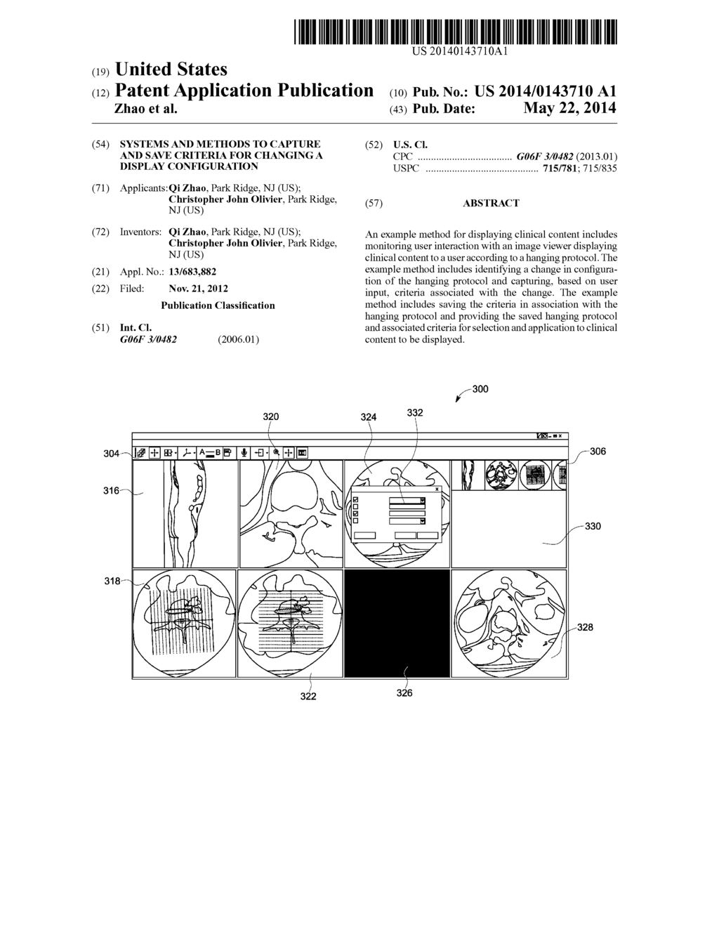 SYSTEMS AND METHODS TO CAPTURE AND SAVE CRITERIA FOR CHANGING A DISPLAY     CONFIGURATION - diagram, schematic, and image 01