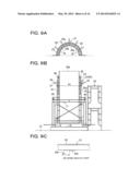 INSTALLATION METHOD OF EQUIPMENT, ANCHOR MEMBER SUPPORTING MECHANISM AND     ANCHOR BOLT UNIT diagram and image