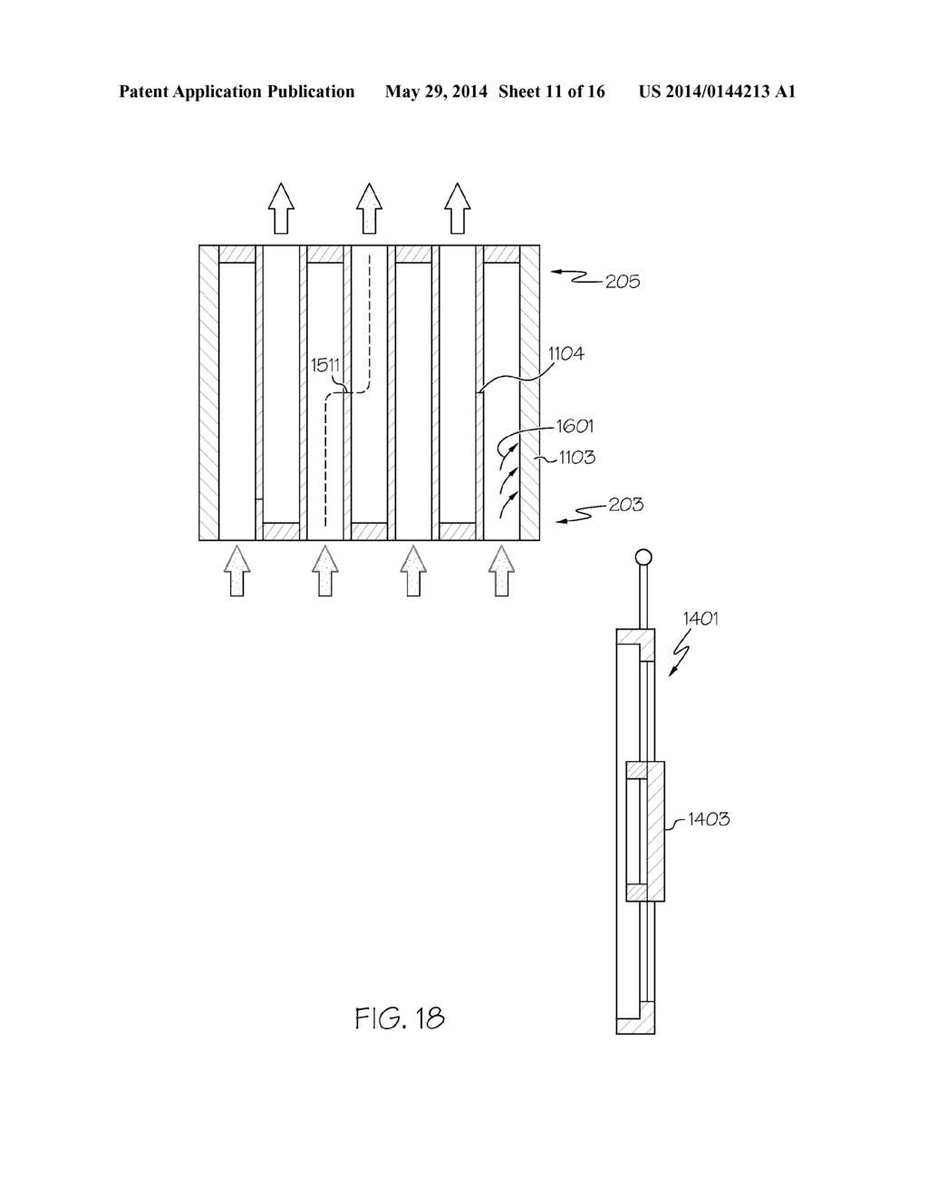 APPARATUS AND METHODS FOR TESTING A HONEYCOMB FILTER - diagram, schematic, and image 12