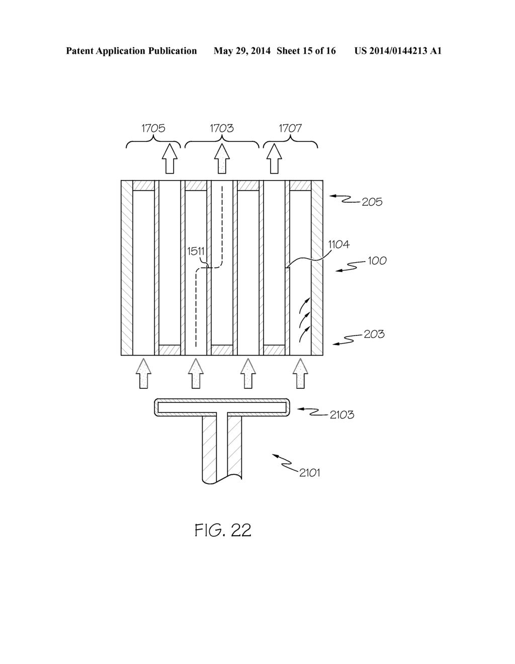 APPARATUS AND METHODS FOR TESTING A HONEYCOMB FILTER - diagram, schematic, and image 16