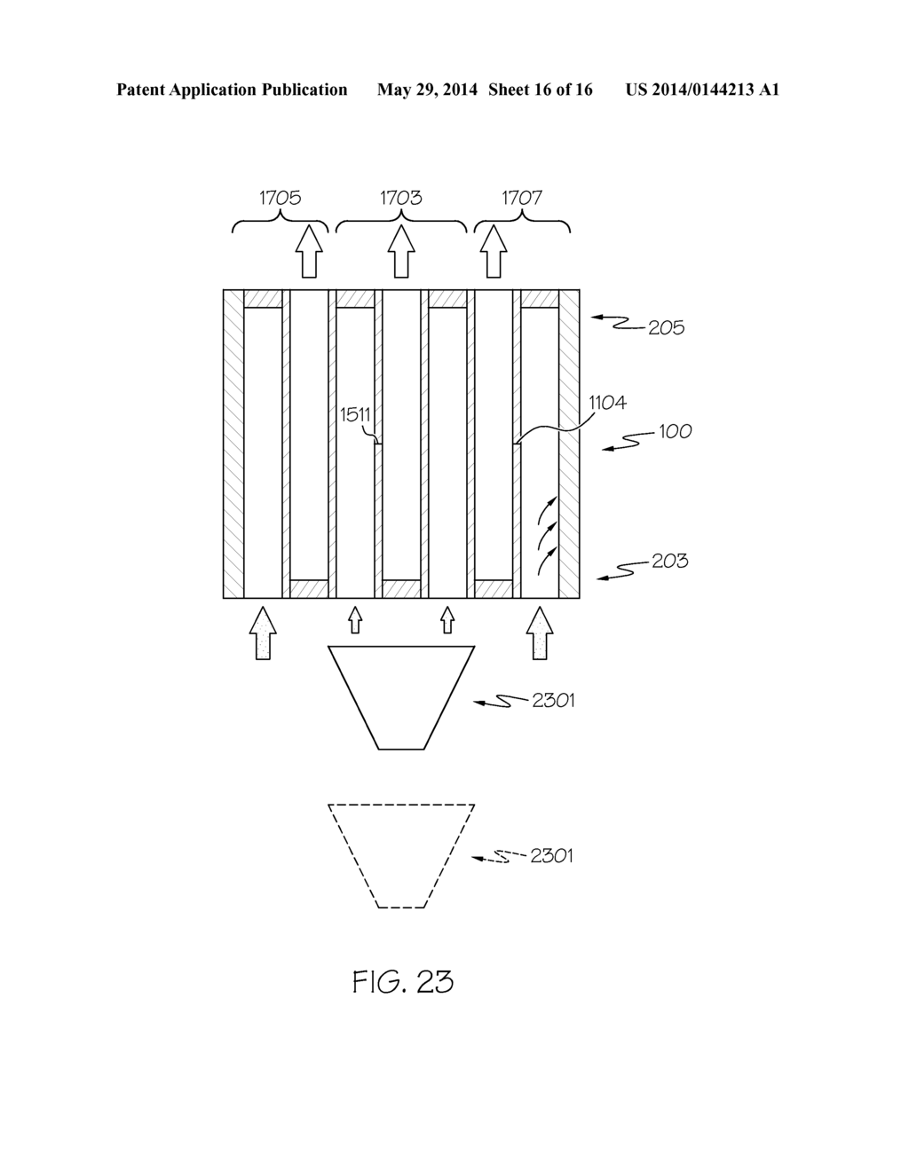 APPARATUS AND METHODS FOR TESTING A HONEYCOMB FILTER - diagram, schematic, and image 17