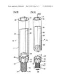 Tightening Tool for a Screw Element Having a Line, and Coupling Part and     Screw Element diagram and image