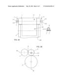 FLEXOGRAPHIC PRINTING UNIT WITH KNEE LEVER SYSTEM AND NARROW WEB LABEL     PRINTING PRESS HAVING AT LEAST ONE FLEXOGRAPHIC PRINTING UNIT diagram and image