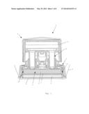 INK STORING UNIT FOR A HAND-OPERATED STAMP diagram and image