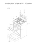 GAS OVEN RANGE diagram and image