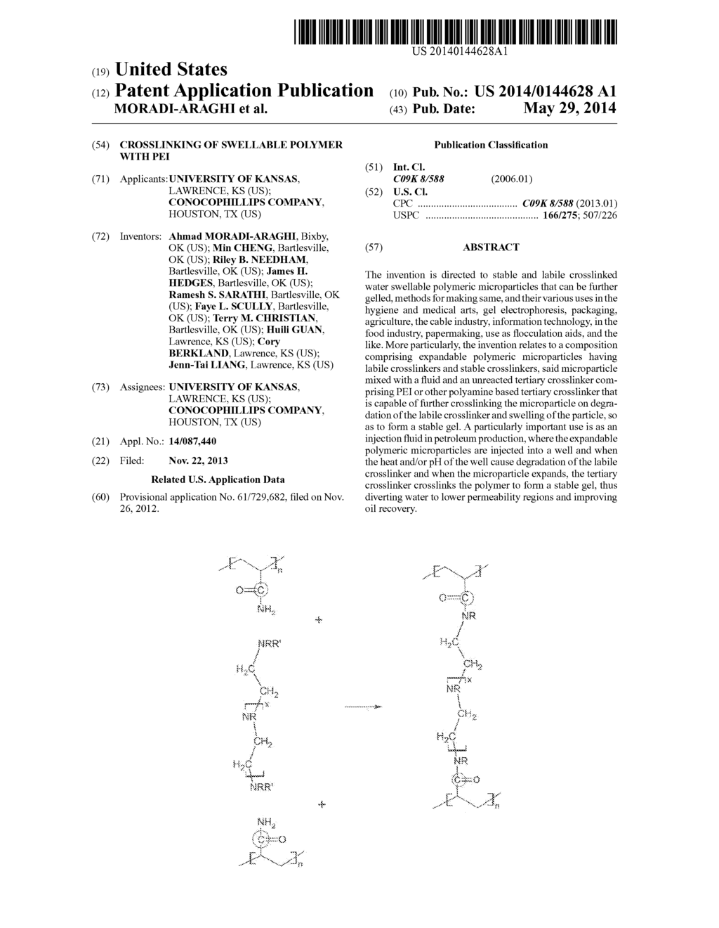 CROSSLINKING OF SWELLABLE POLYMER WITH PEI - diagram, schematic, and image 01