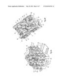 Electrical rotary switch with closing elements at stationary contact     locations inhibiting spark discharge and/or with a locking spring member diagram and image