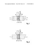 Method for connecting different types of metallic joining partners using a     radiation source diagram and image