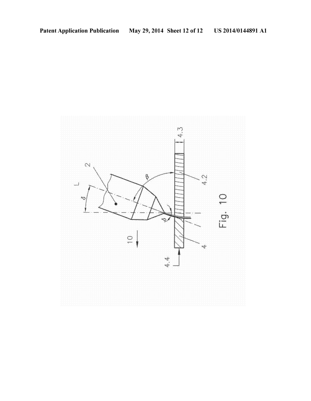 METHOD FOR THE PLASMA CUTTING OF WORKPIECES - diagram, schematic, and image 13