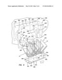 VERTICAL CORE SLOT DISPENSER AND ADAPTER FOR A BIN diagram and image