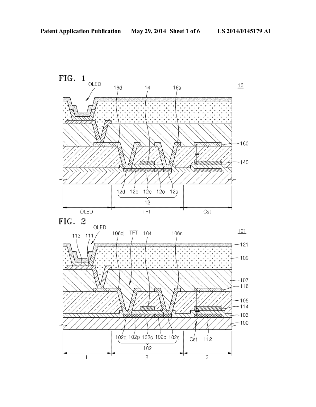 TFT, METHOD OF MANUFACTURING THE TFT, AND METHOD OF MANUFACTURING ORGANIC     LIGHT EMITTING DISPLAY DEVICE INCLUDING THE TFT - diagram, schematic, and image 02