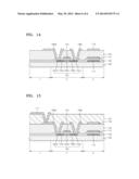 TFT, METHOD OF MANUFACTURING THE TFT, AND METHOD OF MANUFACTURING ORGANIC     LIGHT EMITTING DISPLAY DEVICE INCLUDING THE TFT diagram and image