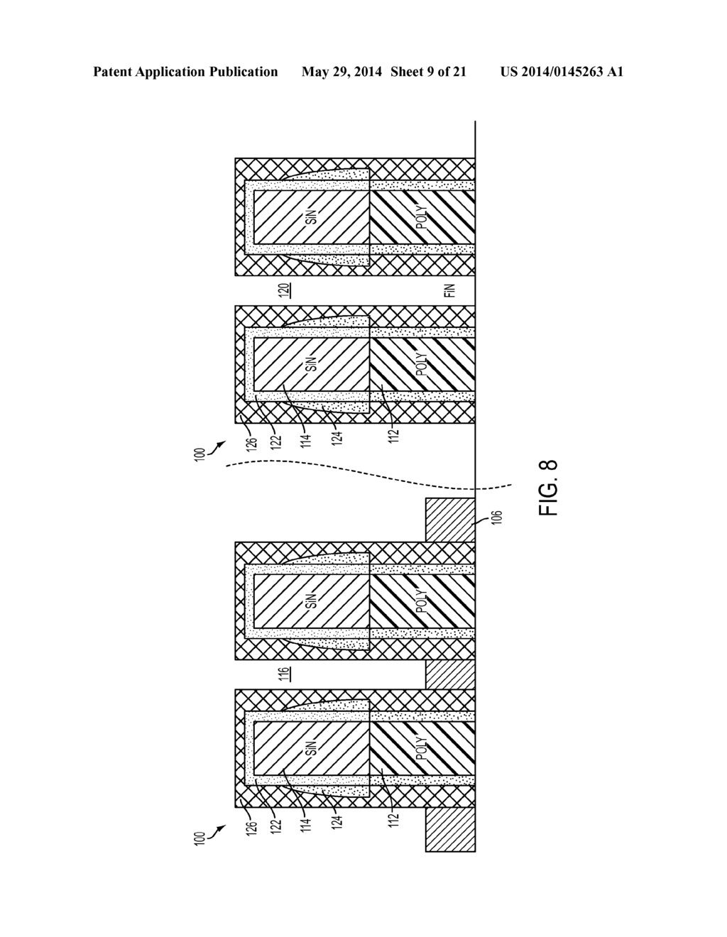 Finfet Semiconductor Device Having Increased Gate Height Control - diagram, schematic, and image 10