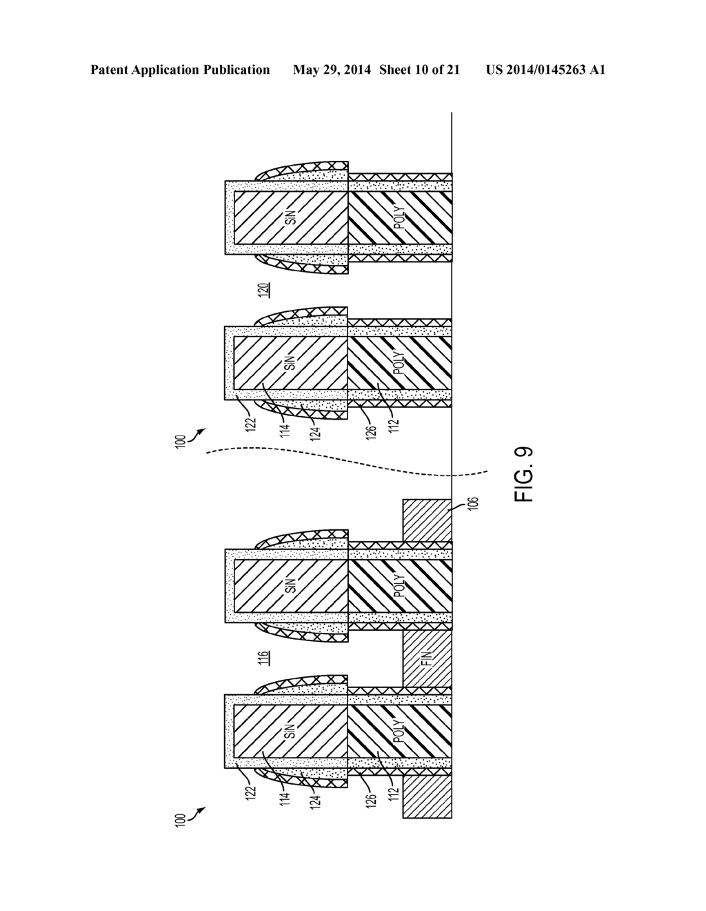 Finfet Semiconductor Device Having Increased Gate Height Control - diagram, schematic, and image 11