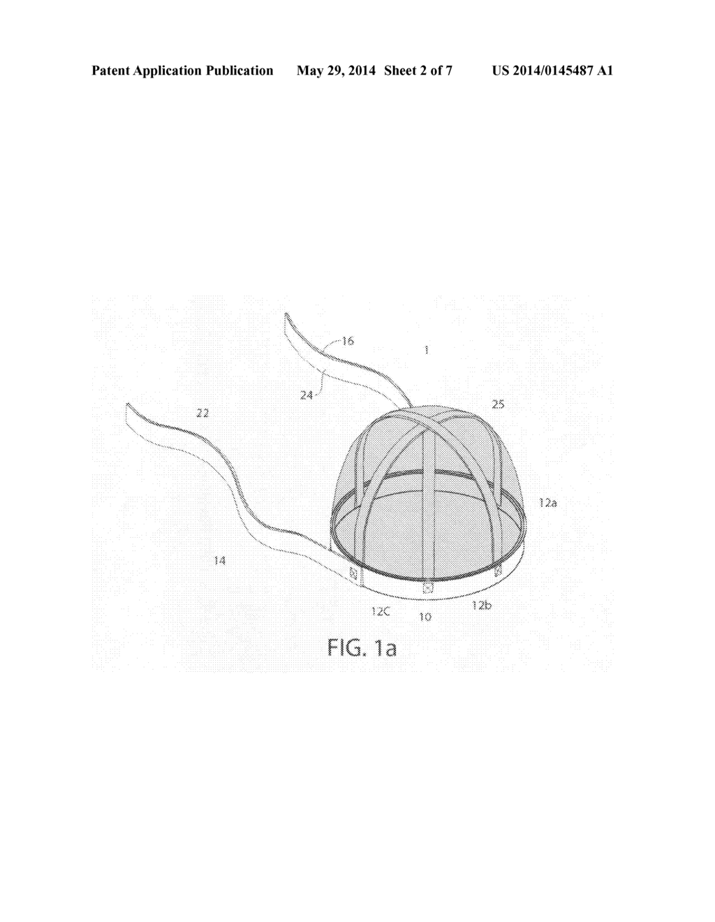 Head restraint for a vehicle child seat - diagram, schematic, and image 03