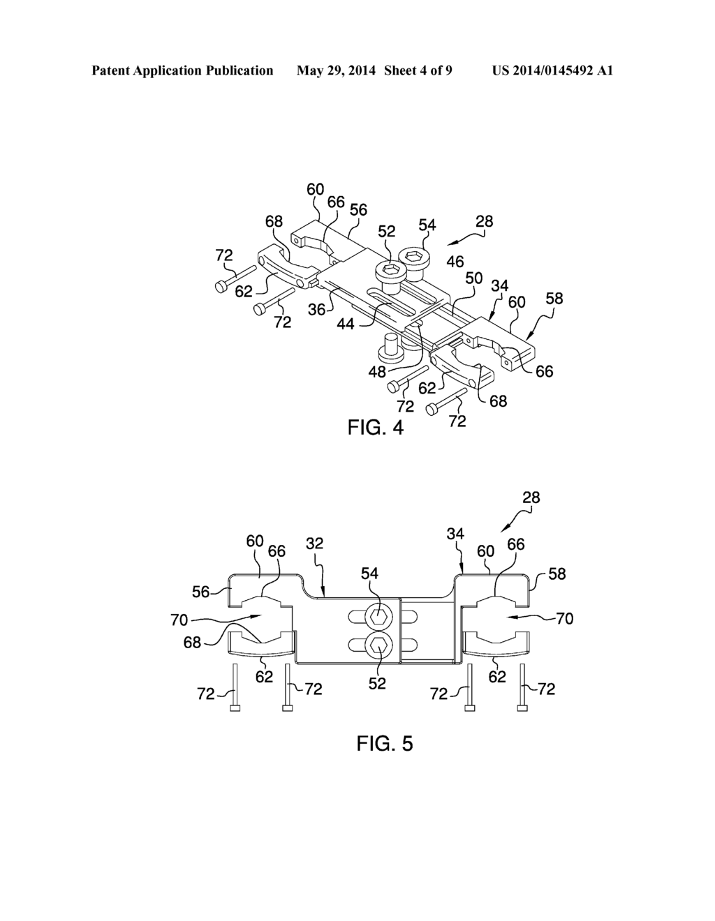 MOUNTING ASSEMBLY FOR SECURING AN ENTERTAINMENT DEVICE TO A VEHICLE SEAT - diagram, schematic, and image 05