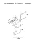 MOUNTING ASSEMBLY FOR SECURING AN ENTERTAINMENT DEVICE TO A VEHICLE SEAT diagram and image