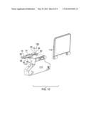 MOUNTING ASSEMBLY FOR SECURING AN ENTERTAINMENT DEVICE TO A VEHICLE SEAT diagram and image