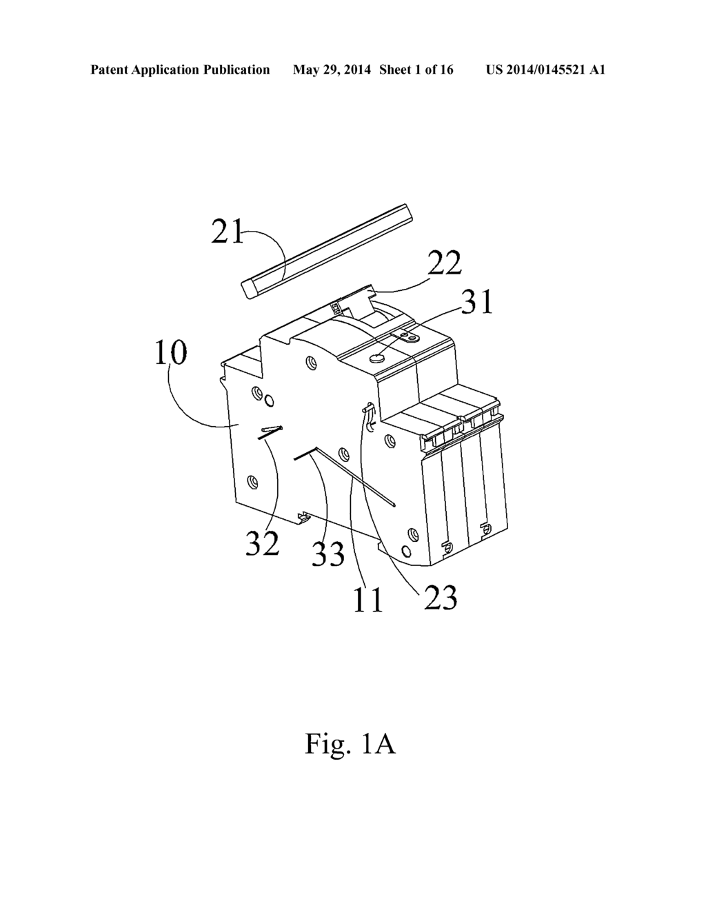 Action output device for micro breaker - diagram, schematic, and image 02