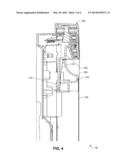 DISHWASHER SUPPORT STRUCTURES TO REDUCE ROTATION OF A DOOR CROWN diagram and image