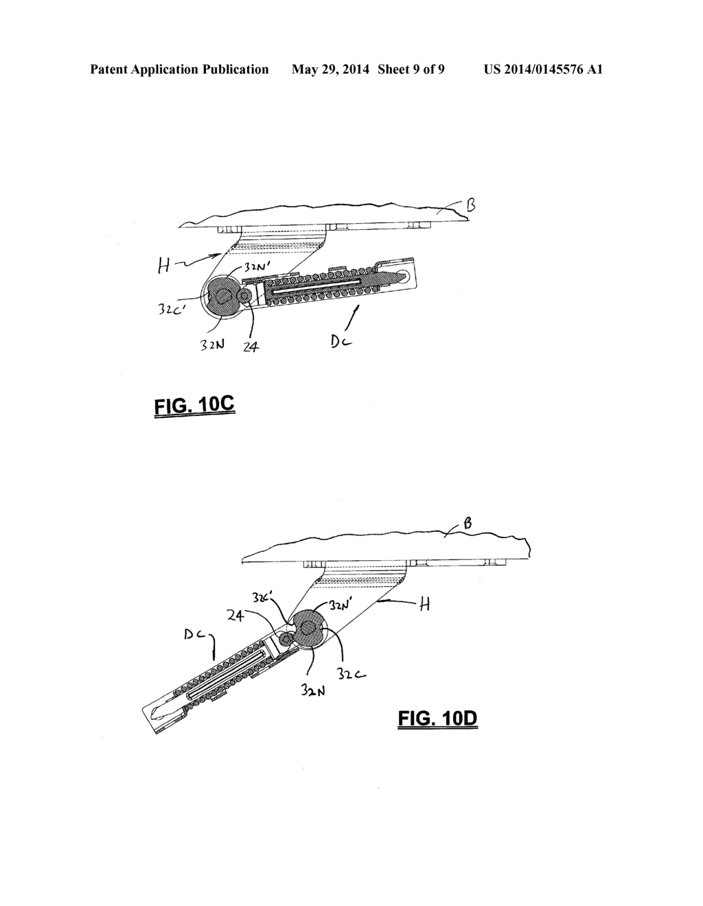 DOOR CLOSURE MECHANISM FOR REFRIGERATOR OR OTHER APPLIANCE - diagram, schematic, and image 10