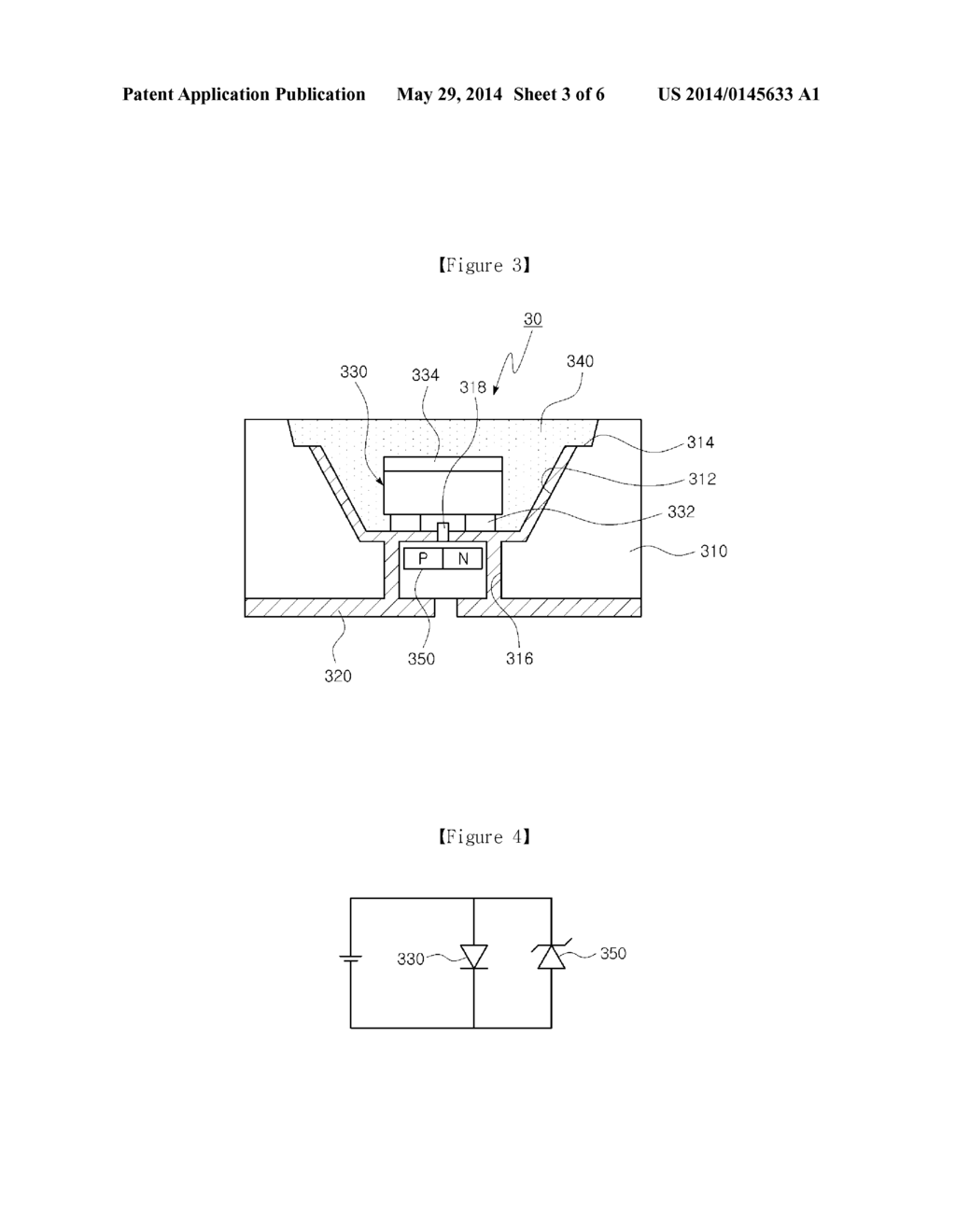 LIGHT-EMITTING DIODE PACKAGE AND METHOD OF FABRICATING THE SAME - diagram, schematic, and image 04