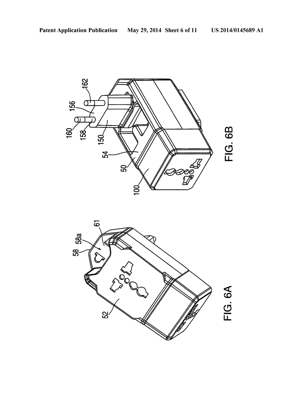 MODULAR TRAVEL POWER ADAPTER AND CONVERTER SYSTEM - diagram, schematic, and image 07