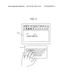 TOUCH-BASED INPUT CONTROL METHOD diagram and image