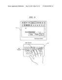 TOUCH-BASED INPUT CONTROL METHOD diagram and image