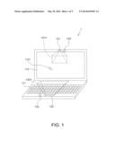 PORTABLE COMPUTER HAVING POINTING FUNCTIONS AND POINTING SYSTEM diagram and image