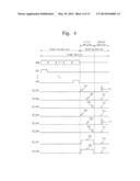 DISPLAY APPARATUS FOR SENSING TOUCH AND PROVIDING AN ELECTRO-TACTILE     FEELING AND A METHOD OF DRIVING THE SAME diagram and image